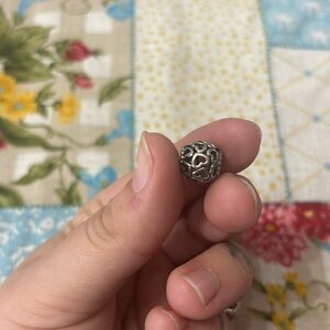 Authentic Pandora Sterling Hearts All Over Charm